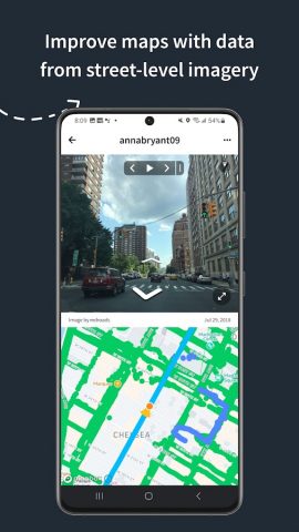 Mapillary для Android — скриншот 1
