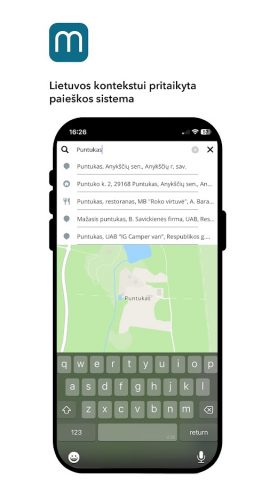 Maps.lt для Android — скриншот 2