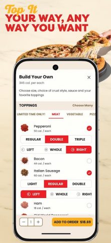 Marco’s Pizza для Android — скриншот 2
