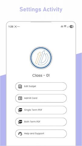 Mark sheet generator для Android — скриншот 3