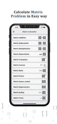 Matrix Calculator Solver для iOS — скриншот 2