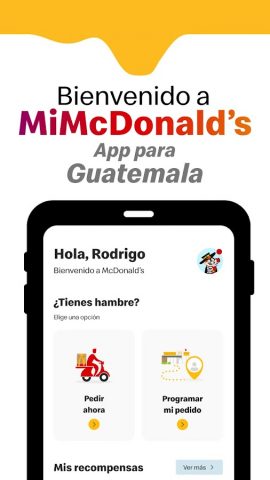 McDonald’s Guatemala для Android — скриншот 1