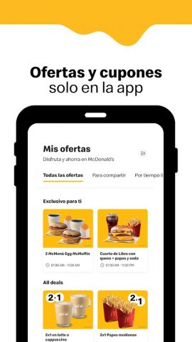 McDonald’s Guatemala для Android — скриншот 3
