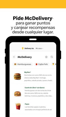 McDonald’s Guatemala для Android — скриншот 4