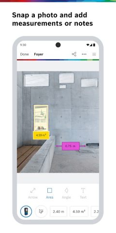 MeasureOn для Android — скриншот 3