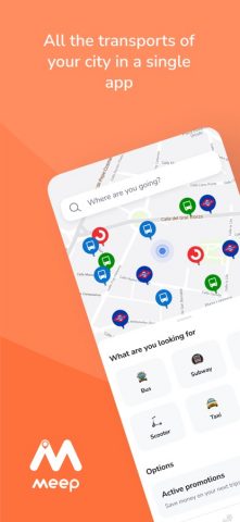 Meep — Personalized routes для iOS — скриншот 1