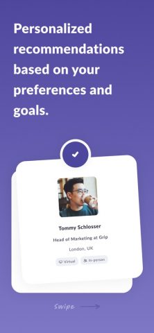 Meet & Greet Events App для iOS — скриншот 1