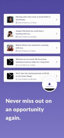 Meet & Greet Events App для iOS — скриншот 2