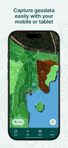 Mergin Maps: QGIS in pocket для iOS — скриншот 3