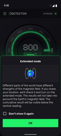 Металлоискатель для Android — скриншот 4