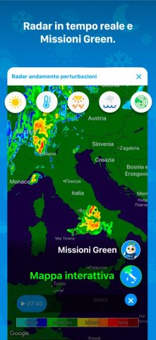 Meteo.it — Previsioni Meteo для iOS — скриншот 1