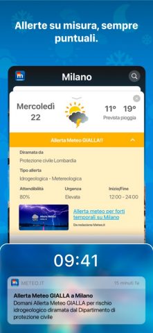 Meteo.it — Previsioni Meteo для iOS — скриншот 3
