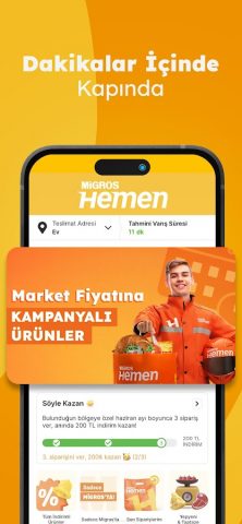 Migros — Market & Yemek для Android — скриншот 2