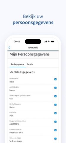 MijnGegevens для iOS — скриншот 3