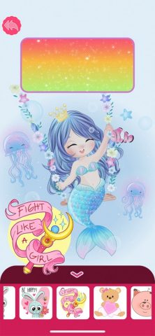 Милые обои для девочек для iOS — скриншот 5