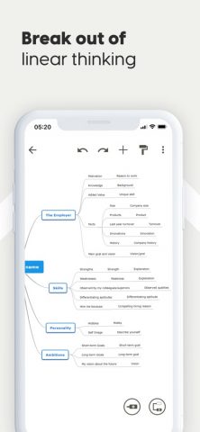 Mind Map Maker — Mindomo — скриншот 4