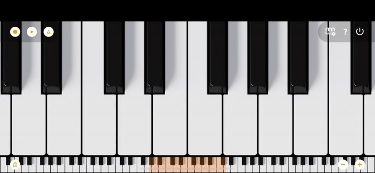 Mini Piano Lite — скриншот 1