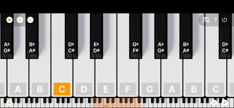 Mini Piano Lite — скриншот 4