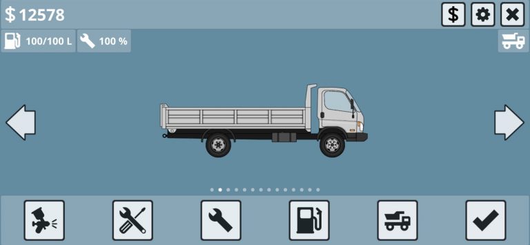 Mini Trucker — 2D симулятор для iOS — скриншот 1