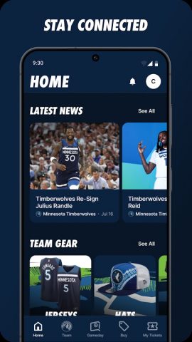 Minnesota Timberwolves для Android — скриншот 4