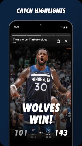 Minnesota Timberwolves для Android — скриншот 5