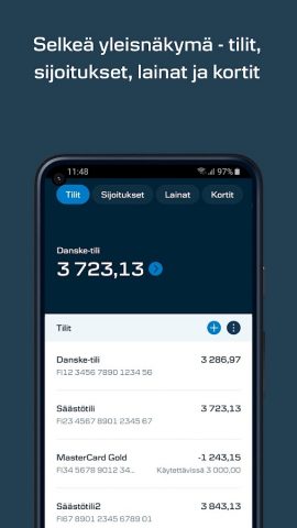 Mobiilipankki FI — Danske Bank для Android — скриншот 1