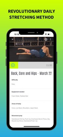 Mobility Training: Flexible для iOS — скриншот 3