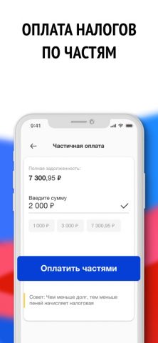 Мои налоги ФЛ, ИП — налог РФ — скриншот 3