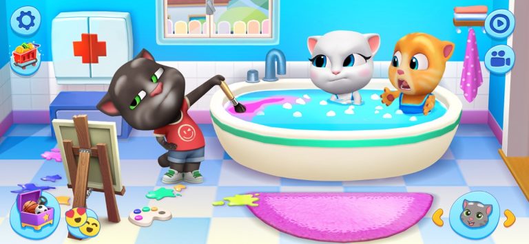 Мой Говорящий Том: Друзья для iOS — скриншот 1