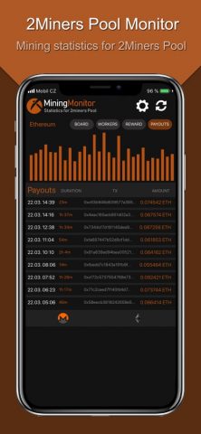 Monitor for 2Miners Pool для iOS — скриншот 4