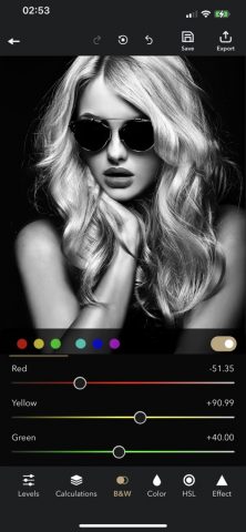Monotone — B&W Film Emulation для iOS — скриншот 2