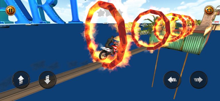 Motorcycle Stunt Racing для iOS — скриншот 3