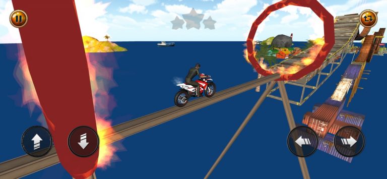 Motorcycle Stunt Racing для iOS — скриншот 5