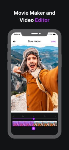 Movie Maker & Video Editor для iOS — скриншот 3