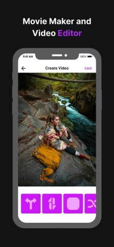 Movie Maker & Video Editor для iOS — скриншот 5