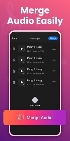 Mp3cut: производитель рингтоно для Android — скриншот 3