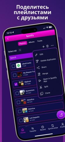 MusConv — музика плейлист для iOS — скриншот 5
