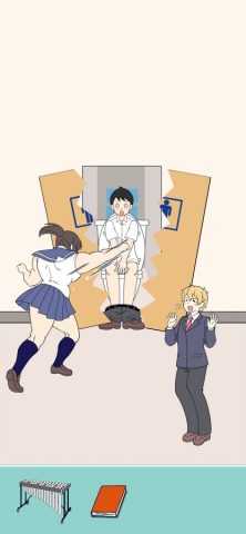 Muscle Girl protects Ren-kun! для iOS — скриншот 2