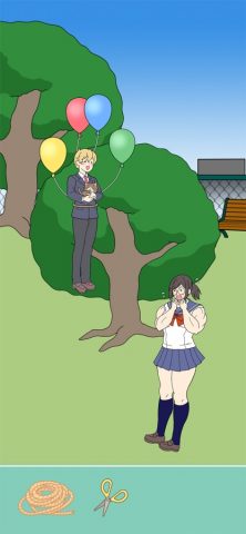 Muscle Girl protects Ren-kun! для iOS — скриншот 5