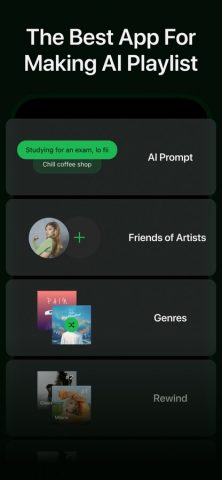 Music AI : Playlist Maker для iOS — скриншот 3