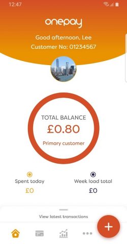 My OnePay для Android — скриншот 2