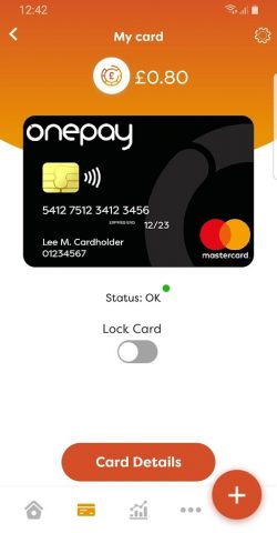 My OnePay для Android — скриншот 3