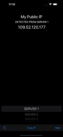 My Public IP для iOS — скриншот 1