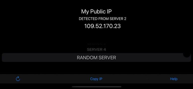 My Public IP для iOS — скриншот 4