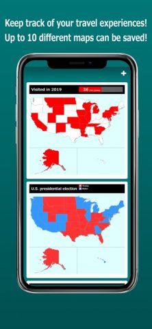 My United States Map для iOS — скриншот 3