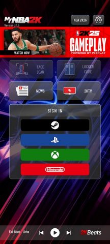 MyNBA2K Companion App для Android — скриншот 1
