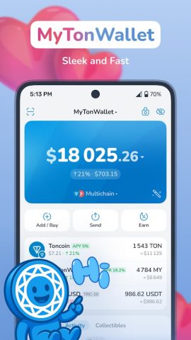 MyTonWallet • TON Wallet для Android — скриншот 1