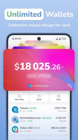MyTonWallet • TON Wallet для Android — скриншот 2