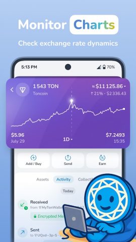 MyTonWallet • TON Wallet для Android — скриншот 4