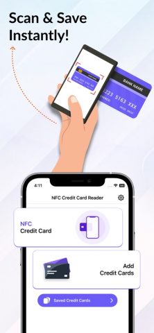 NFC Reader — Mobile Wallet для iOS — скриншот 1